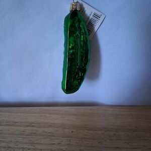 Green Pickle Ornament